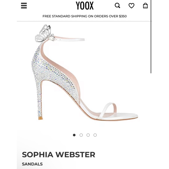 New Sophia Webster Marioisa Butterfly Sandals Size 36/5.5 - Picture 2 of 7